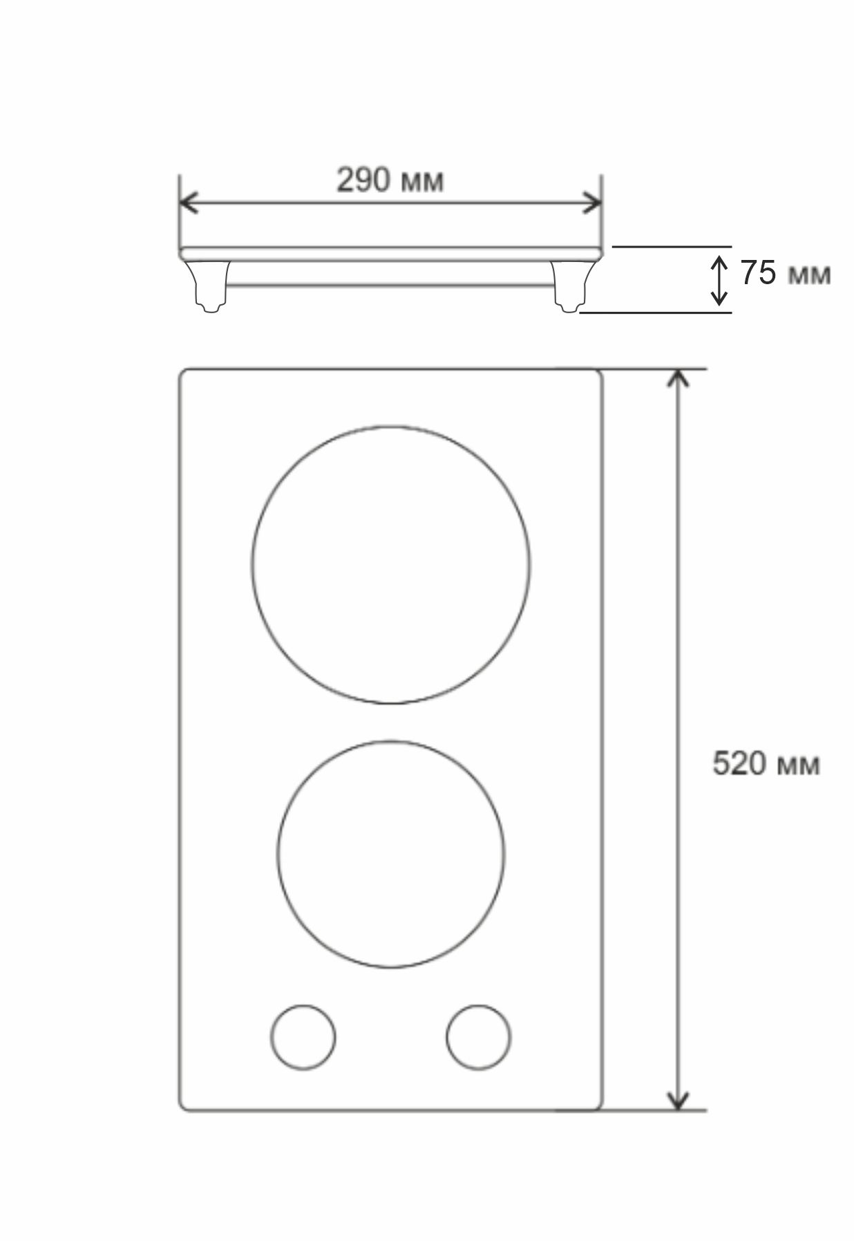JANTAR TGF 30 BL V креслення